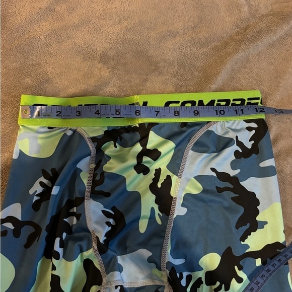Mens Camouflage Tight Pants Pro Compression Leggings Long Johns Base Layer - Picture 5 of 5
